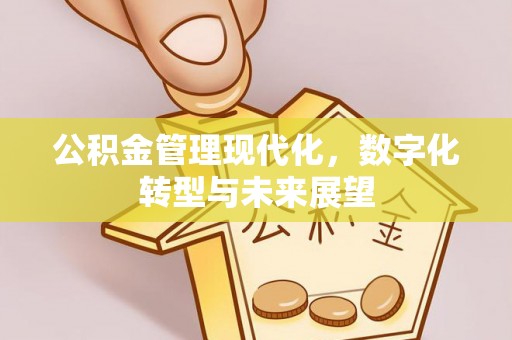郓城公积金管理现代化，数字化转型与未来展望