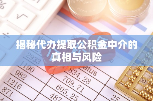 郓城揭秘代办提取公积金中介的真相与风险