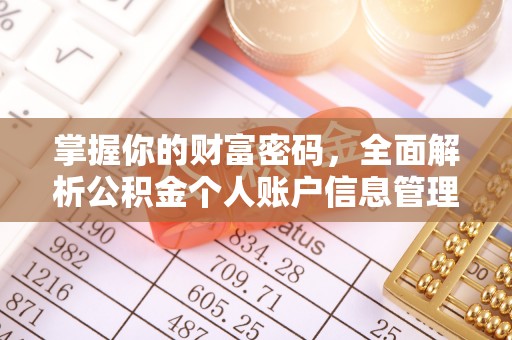 郓城掌握你的财富密码，全面解析公积金个人账户信息管理