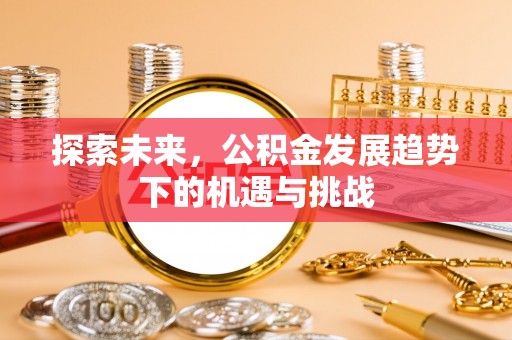郓城探索未来，公积金发展趋势下的机遇与挑战