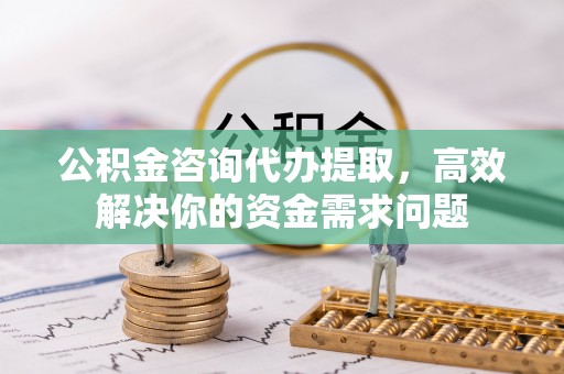 郓城公积金咨询代办提取，高效解决你的资金需求问题