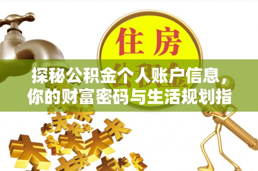 郓城探秘公积金个人账户信息，你的财富密码与生活规划指南