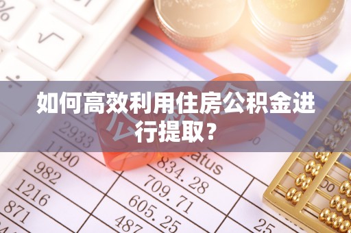 郓城如何高效利用住房公积金进行提取？